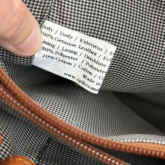 Spikes & Sparrow Genuine Leather Backpack - Picture 9 of 13